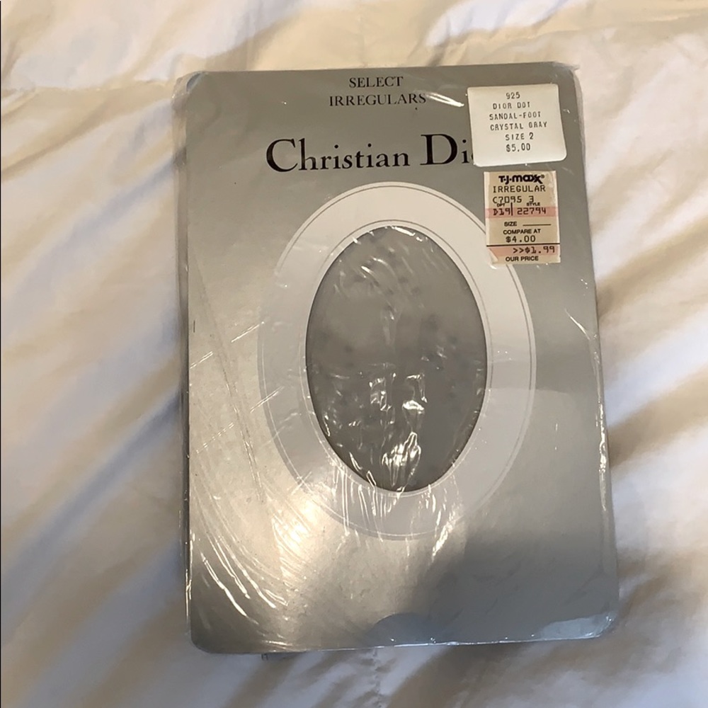 NWT. Authentic Vintage Christian Dior Pantyhose